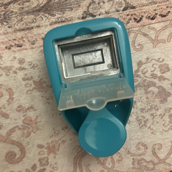 Happy Planner Classic Weekly Punch Blue Box Cutter Planner Supplies Tool - Picture 4 of 4